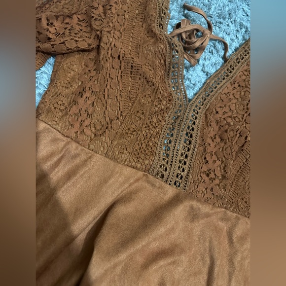 COPY - Soft velvet Dress - Picture 3 of 4